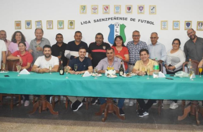 La Liga Saenzpeñense de Fútbol celebró su cumpleaños 101