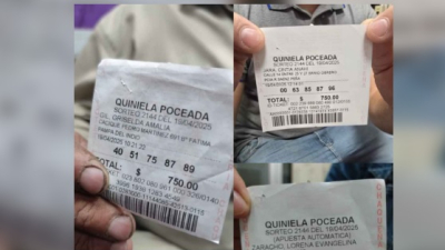 Poceada: tres ganadores compartieron un pozo de $160 millones
