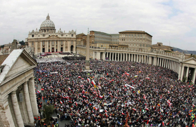 Una despedida histórica para el papa Francisco