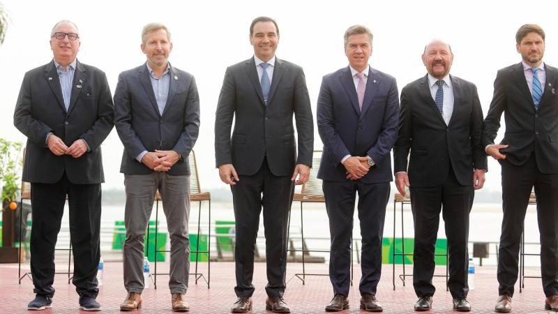 Gobernadores del Litoral se reúnen en Resistencia
