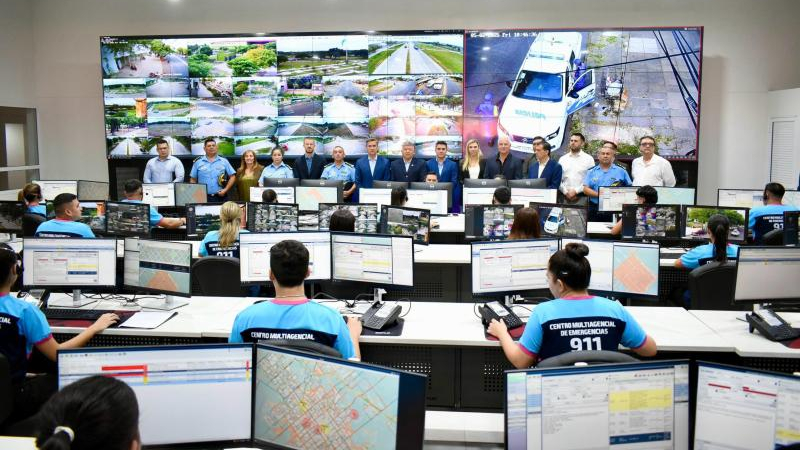 Zdero puso en marcha el Centro Multiagencial de Emergencia