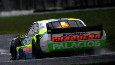 El chaqueño Bohdanowicz marcó el ritmo bajo la lluvia