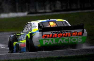 El chaqueño Bohdanowicz marcó el ritmo bajo la lluvia