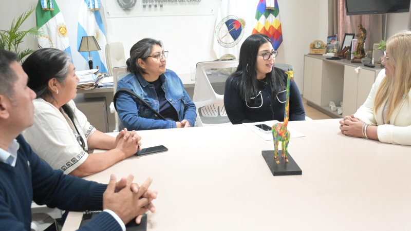 Carmen Delgado recibió a referentes del Consejo Nativo de la Mujer Indígena del Chaco