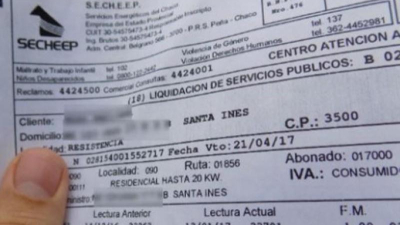Malestar de jubilados por la fecha del primer vencimiento en facturas de Secheep