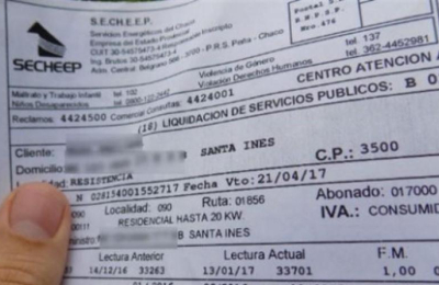 Malestar de jubilados por la fecha del primer vencimiento en facturas de Secheep