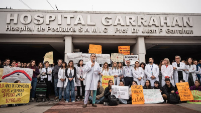Garrahan: el personal rechazó de plano la oferta del gobierno
