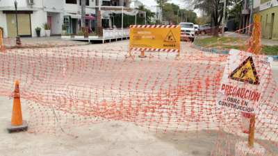 Cortes y demoras en el centro de Resistencia por las obras de bacheo