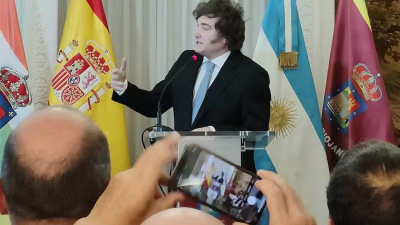 Milei criticó a Irán y defendió a Israel, en pleno conflicto bélico
