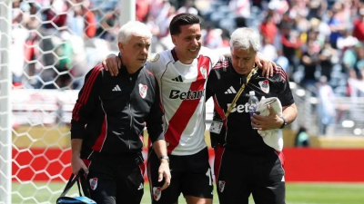 Driussi se lesionó y se perderá lo que resta del Mundial de Clubes con River