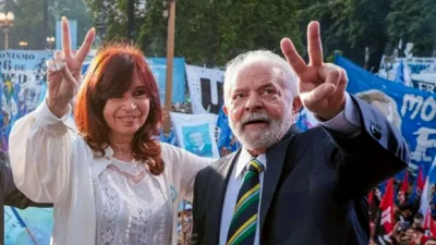 La Justicia autorizó a Lula da Silva visitar a Cristina Kirchner en su casa