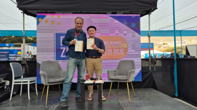 Autor chaqueño participó de la Feria Internacional del libro de Antofagasta Chile