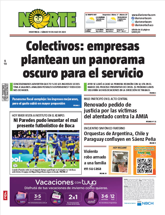 Edición del 19-07-2025