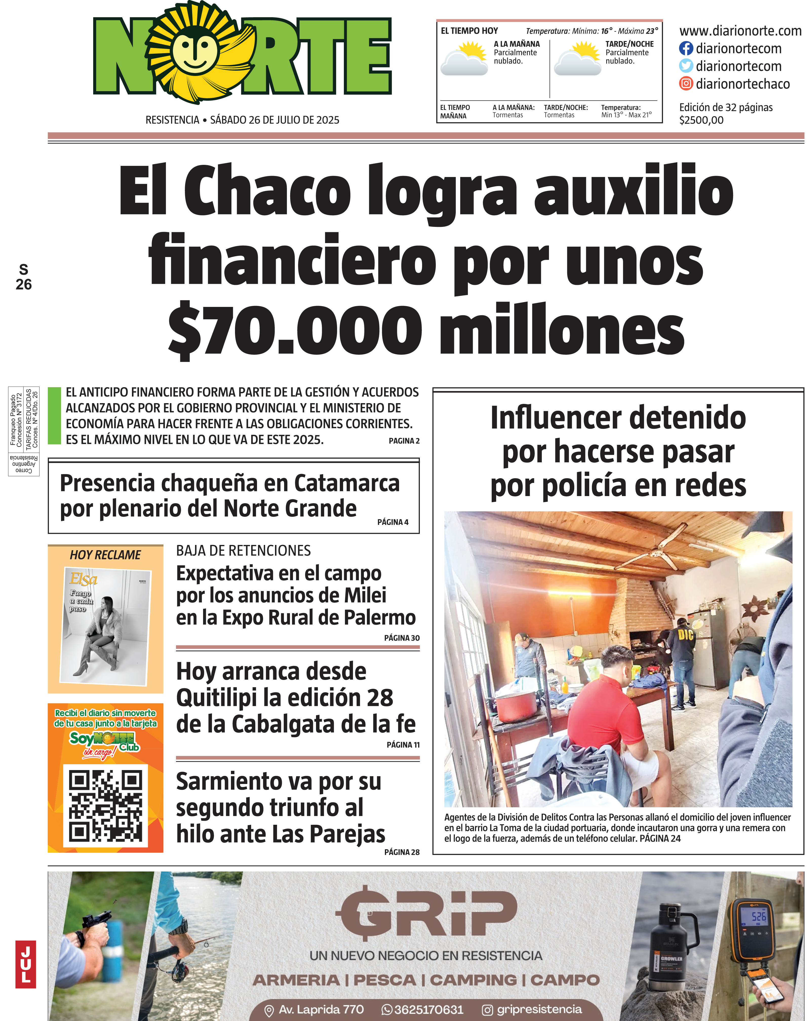 Edición del 26-07-2025