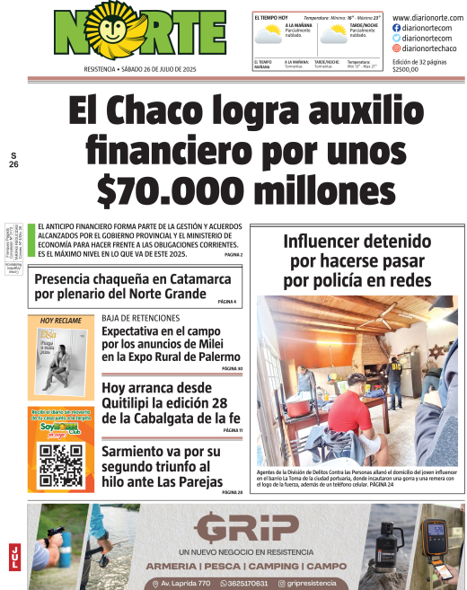 Edición del 26-07-2025
