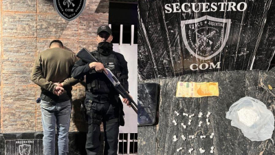 Detenido con 36 gramos de cocaína tras intentar huir de la motorizada