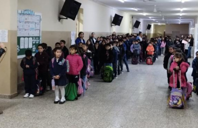 También en Sáenz Peña fue baja la adhesión a la protesta gremial docente
