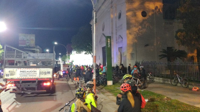 Ciclistas peregrinos de la fe marcharon a Itatí