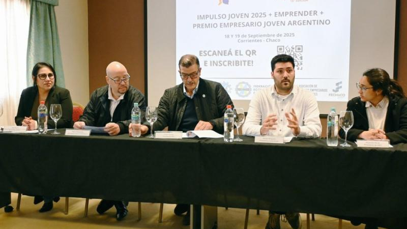 Corrientes: lanzan premios Impulso Joven y Empresario joven argentino 2025