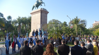 Zdero instó a recuperar los valores de la tolerancia y el respeto en los actos en homenaje a San Martín