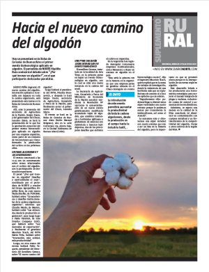 Hacia el nuevo camino del algodón
