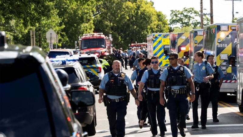 Dos niños muertos y 17 heridos en una escuela de Minneapolis