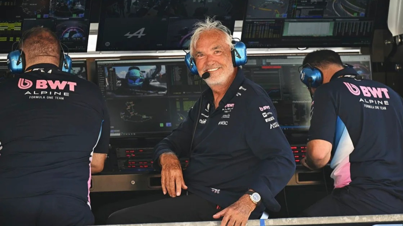 Briatore, el jefe de equipo de Alpine, puso en duda la continuidad de Colapinto