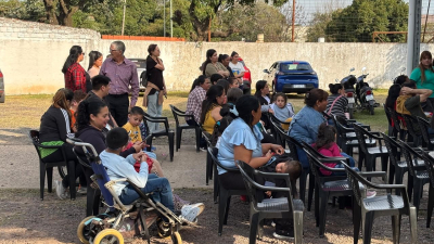 Se entregaron equipos a niños con movilidad reducida