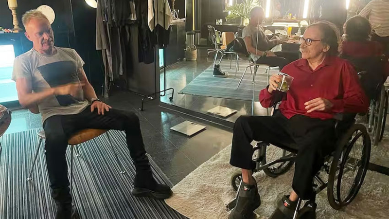 Charly García y Sting sorprendieron al mundo de la música