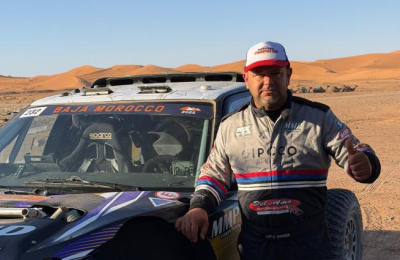 Verza, listo para largar en rally de Marruecos