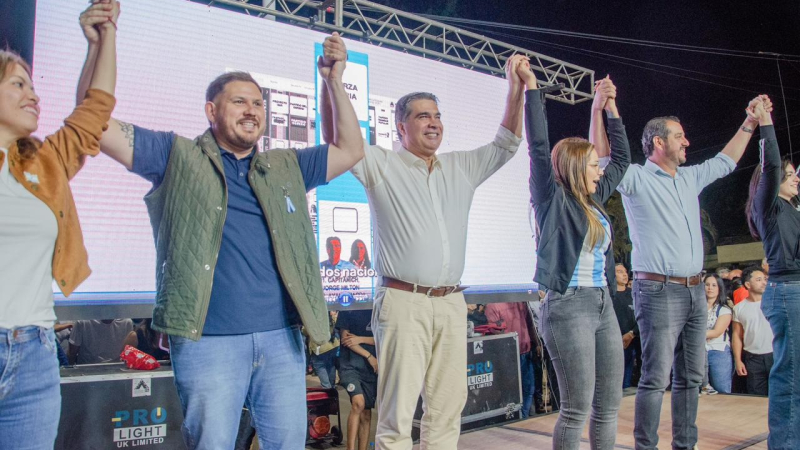 En un acto en Barranqueras, Capitanich conmemoró el triunfo de 2019