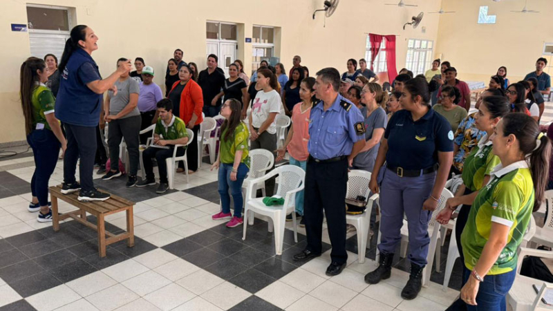 Se concretó el primer módulo de la capacitación en Equinoterapia en Las Lomitas