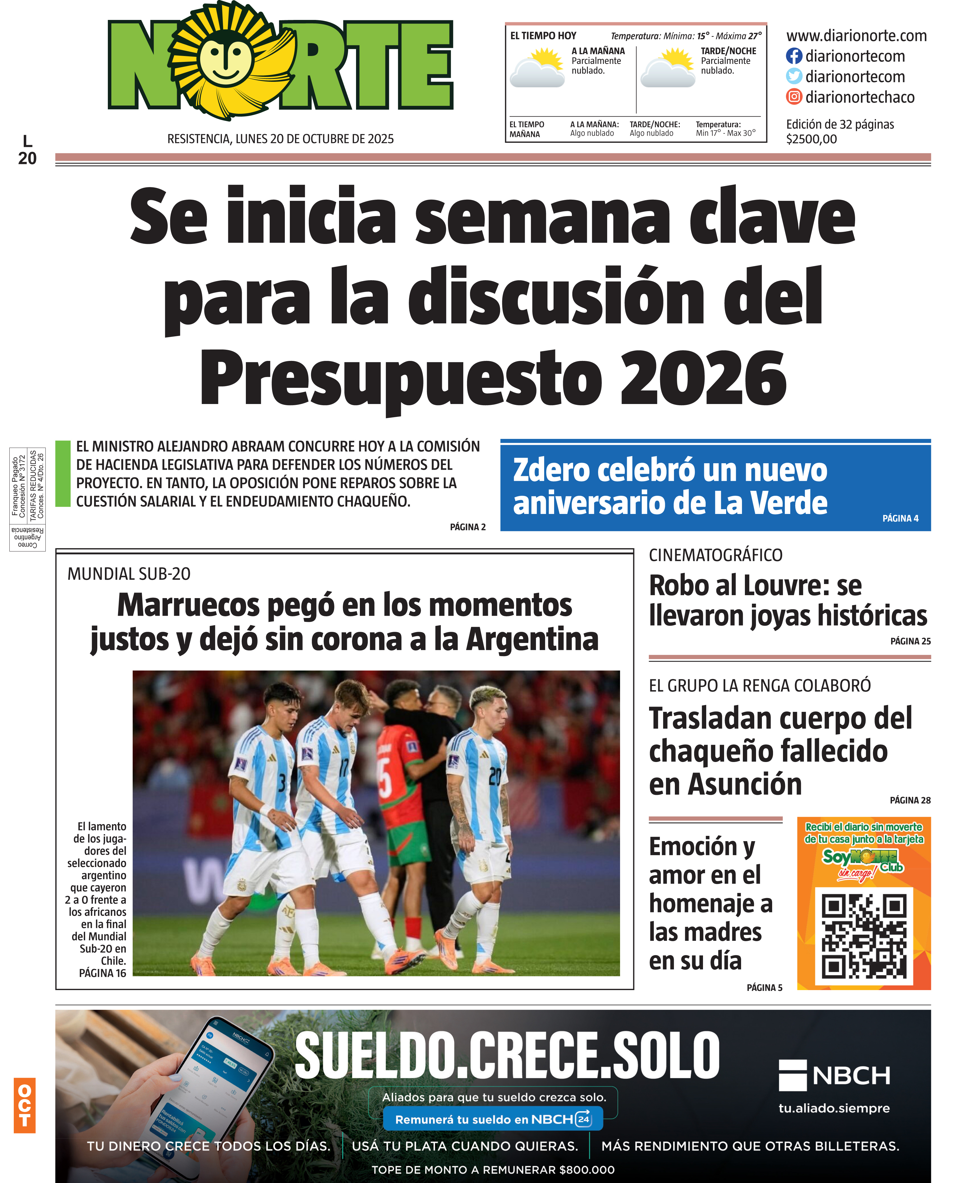 Edición del 20-10-2025