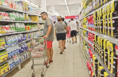 Cayeron las ventas en supermercados del Chaco durante el mes de agosto