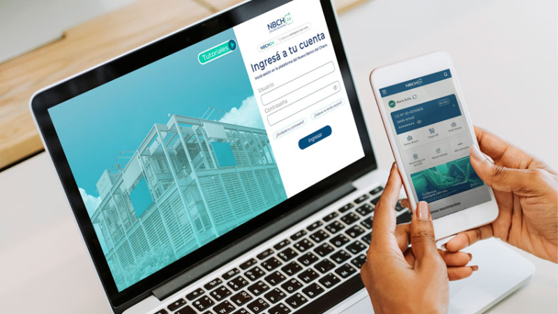 Este jueves no habrá atención presencial en sucursales del Nuevo Banco del Chaco