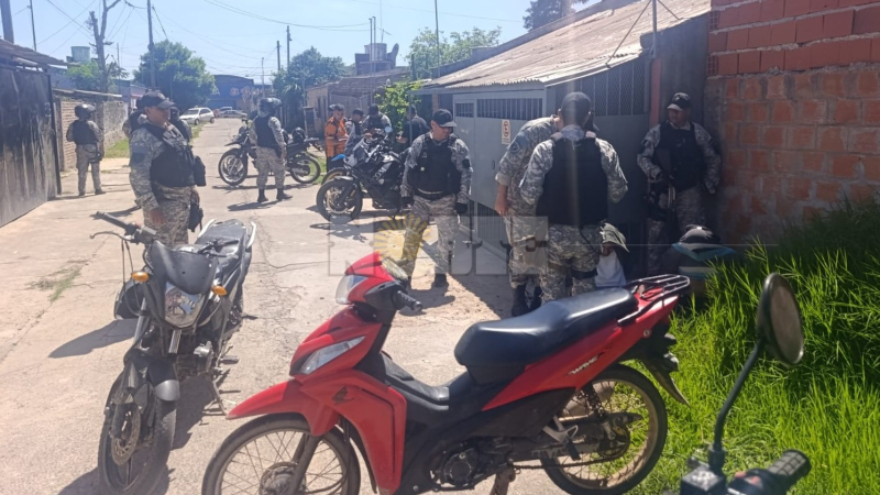 Resistencia: atrapan a dos delincuentes que estaban armados