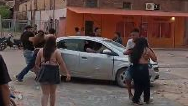 Descontrol, violencia y graves incidentes tras una pelea en Charata