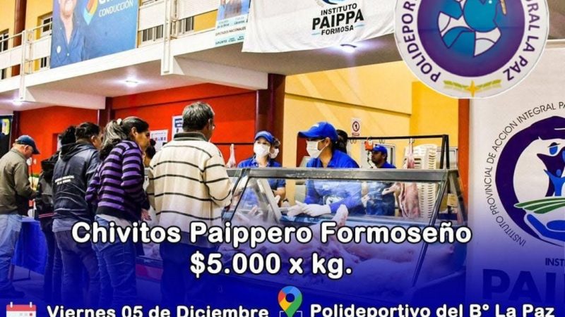 Comercializarán carne de chivitos formoseños  