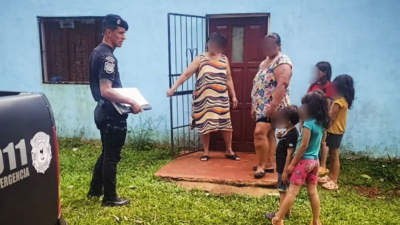 Rescataron a cuatro menores que llevaban varios días sin comer
