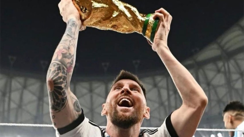 Messi recordó el Mundial de Qatar