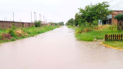 La lluvia causó problemas en Quitilipi y se reavivó el reclamo comunitario