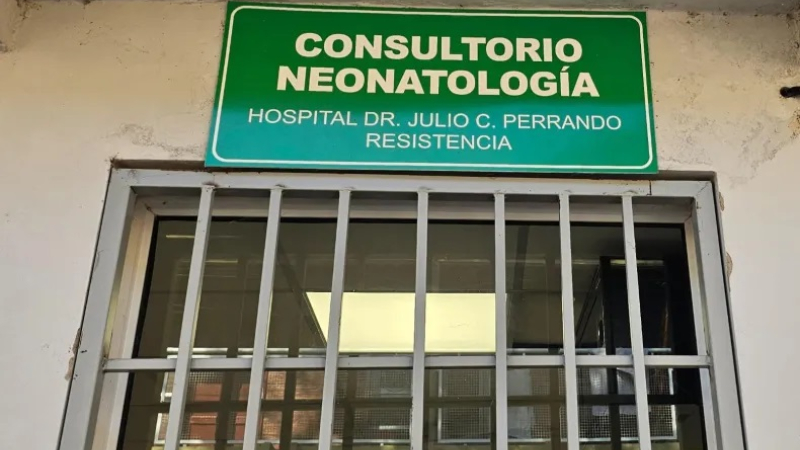 Fabricio nació en la madrugada del 25 de diciembre en el Hospital Perrando