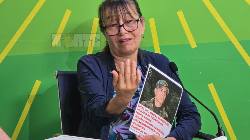 Madre del soldado Mauro Ramírez: "Estoy segura que estaba planificada su muerte"