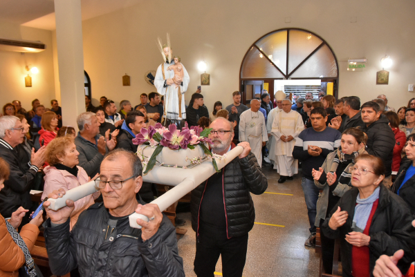 Celebración del Día de San Cayetano en Resistencia.