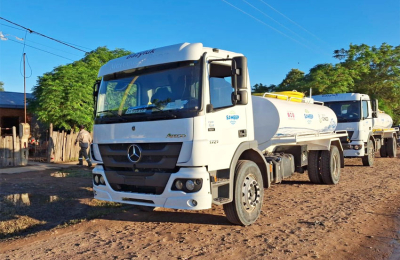 Sameep continúa con la asistencia de agua potable en la zona capitalina