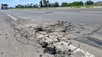 El nodo logístico del Chaco, cercado por el avanzado deterioro de la ruta 16