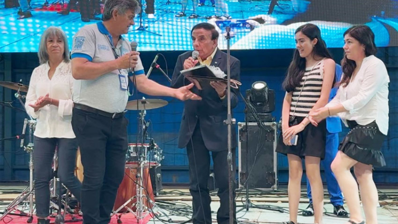 Emotivo reconocimiento a corresponsal de NORTE en Santa Sylvina