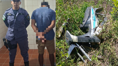 En pocas horas la policía recuperó otra moto robada
