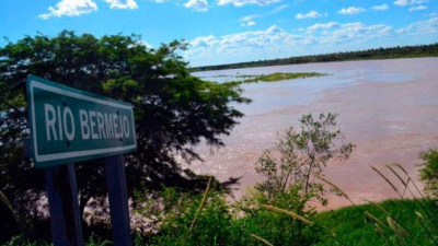 Aseguran que en las costas del Chaco el nivel del Bermejo descenderá