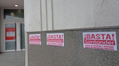 Santander cierra sucursales y en el Chaco hay alerta gremial